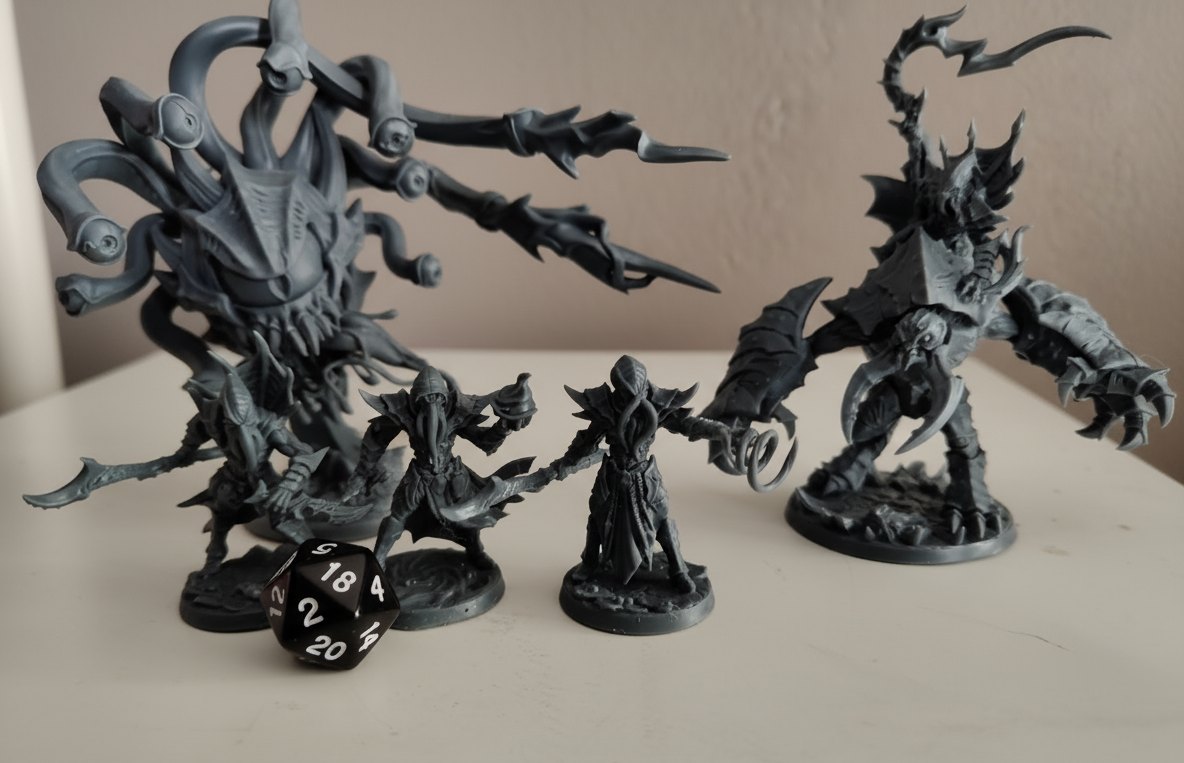 TTRPG — zdjęcie wydruku