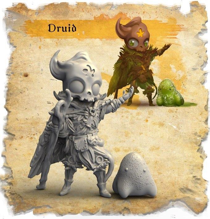 Druid — figurka fantasy