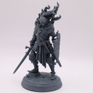 Płonący Pancerz – konstrukt 75mm RPG | figurka z druku 3D