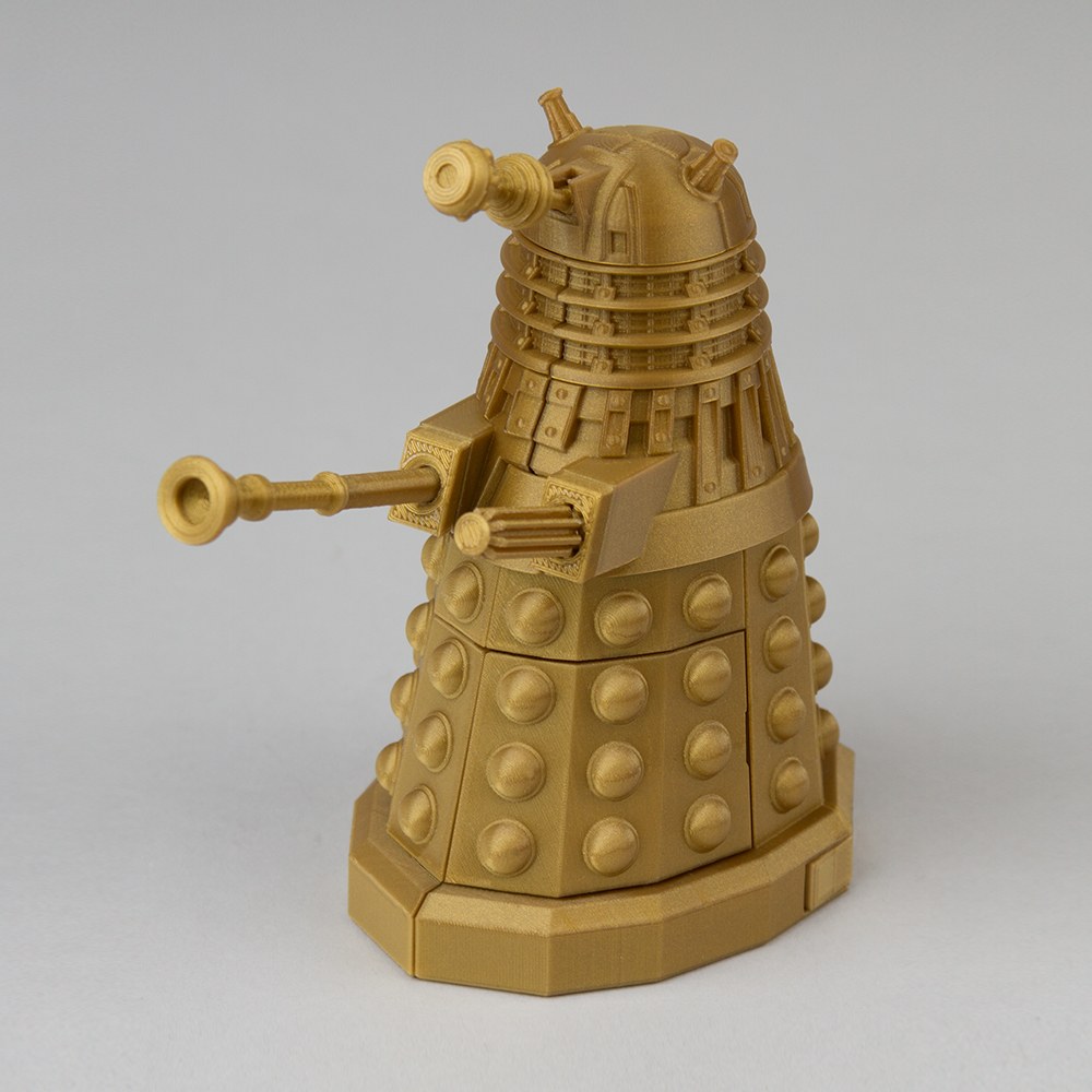 Robot Dalek — druk FDM