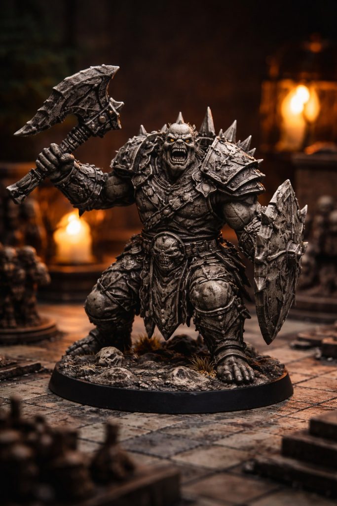 Ork — wojownik fantasy